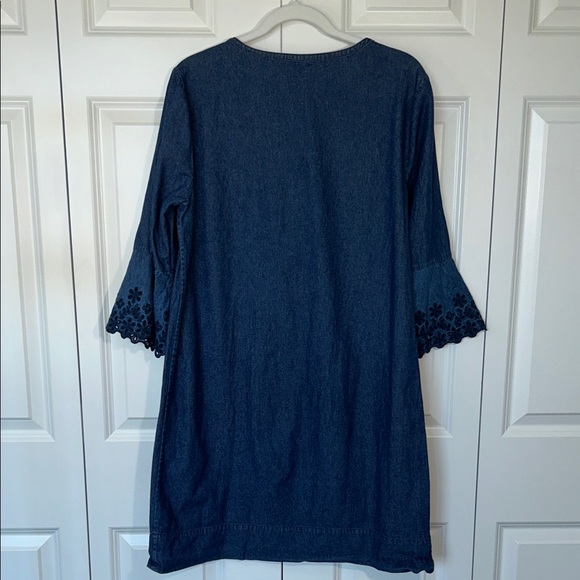 Draper James Blue Midi Dress - Picture 8 of 8